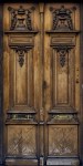 XL deursticker antieke eiken deur 19172189